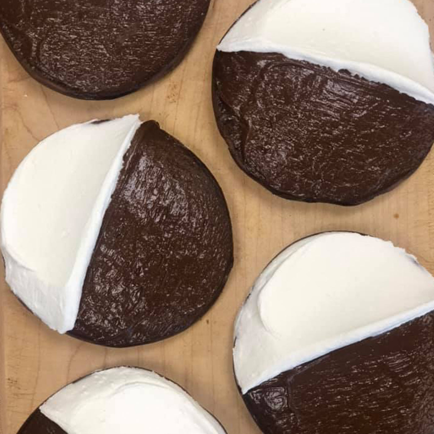 Hemstrought's Original Half Moon Cookies -   Combo 4 Pack (Vanilla & Chocolate Bottoms)