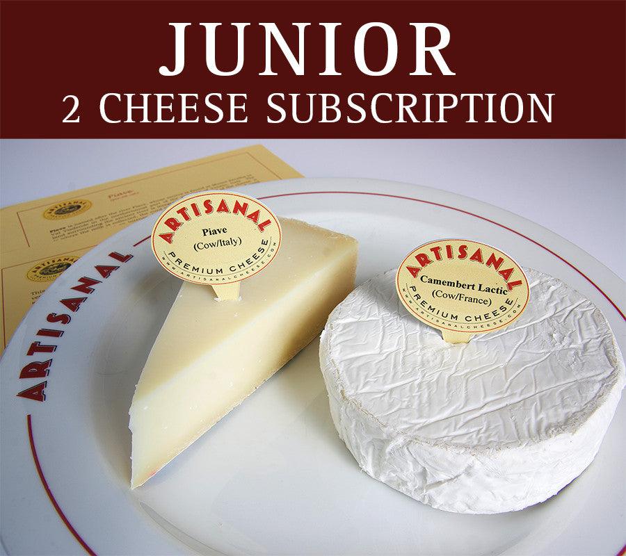 
            
                Load image into Gallery viewer, Junior Cheese Club (2 cheeses) - Artisanal Premium Cheese
            
        