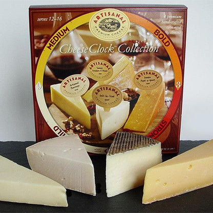 Artisanal cheese Selection CheeseClock® All-in-One Collection